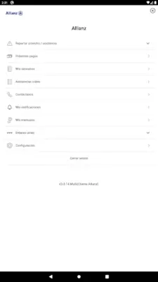 Cliente Allianz android App screenshot 0
